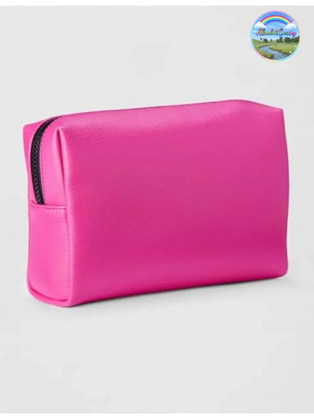 Nylon Cosmetic Bag with Adjustable Strap - Hand Wash Only